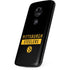 NFL Pittsburgh Steelers Black Performance Series Moto E5 Play Skin